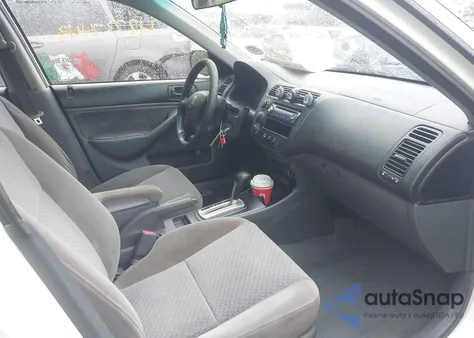 2004 Honda Civic Vp from USA, damaged, VIN 2HGES16344H608484